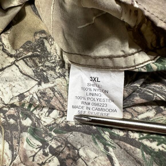 Magellan Outdoors Fish Gear MagWick Camo Long Sleeve Fishing Hunting Shirt 3XL - Picture 7 of 8